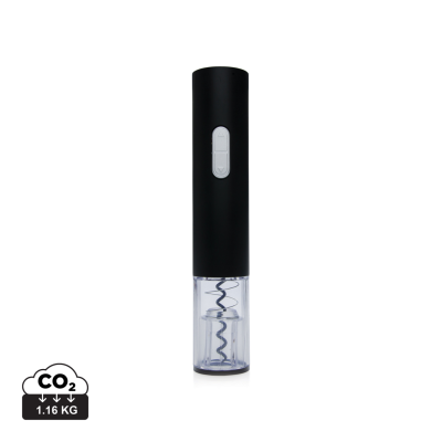 Picture of ELECTRIC WINE OPENER - USB RECHARGEABLE in Black.