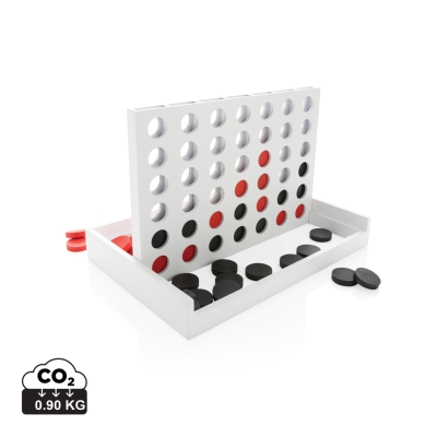 Picture of CONNECT FOUR WOOD GAME in White