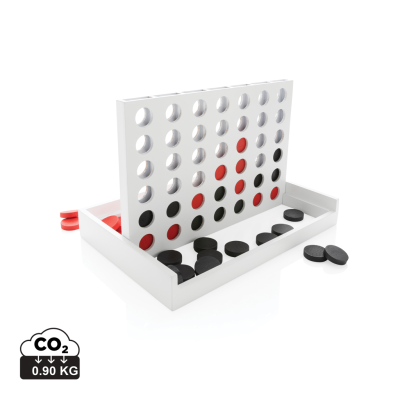 Picture of CONNECT FOUR WOOD GAME in White.