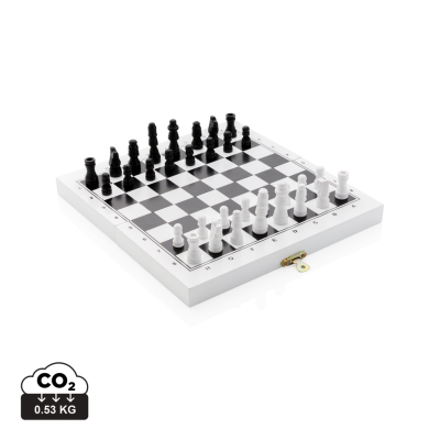 Picture of DELUXE 3-IN-1 BOARDGAME in Box in White