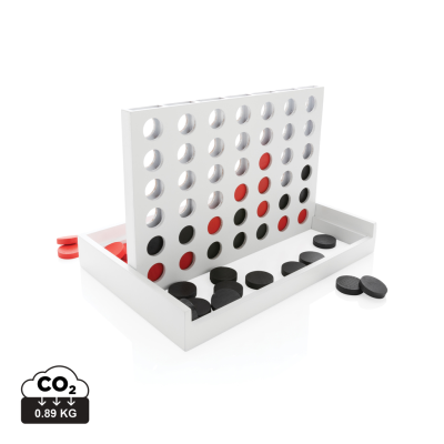 Picture of CONNECT FOUR WOOD GAME in White