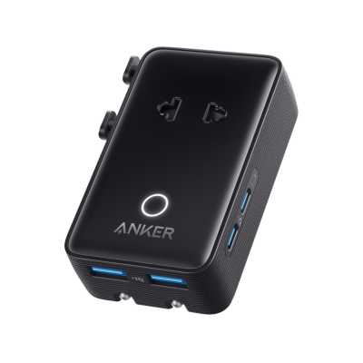 Picture of ANKER NANO TRAVEL ADAPTER (5-IN-1, 20W) in Black