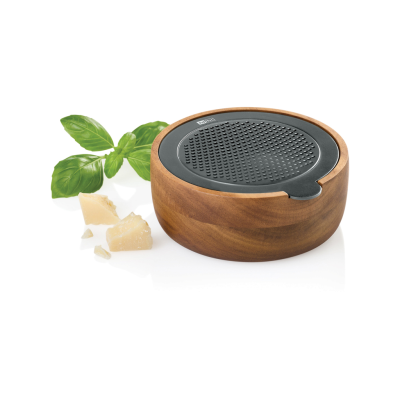 Picture of ADHOC CUTNSERVE TABLE FINE GRATER in Brown, Black