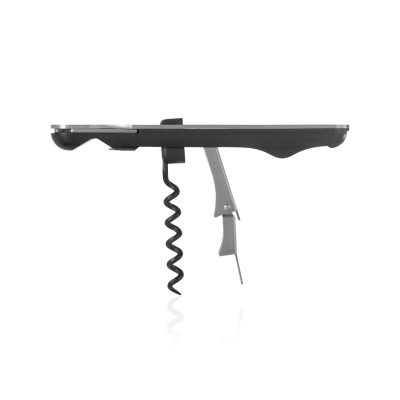 Picture of ADHOC PUSHPULL CORKSCREW BOTTLE OPENER in Grey, Black