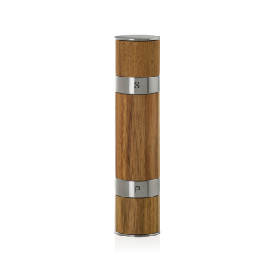 Picture of ADHOC DUOMILL PEPPER AND SALT DOUBLE MILL in Brown