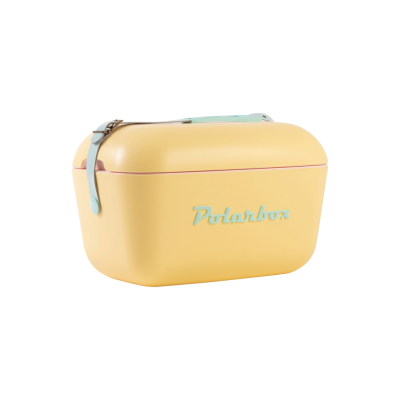 Picture of POLARBOX ORIGINAL MEDIUM 12L VINTAGE COOLERBOX in Yellow
