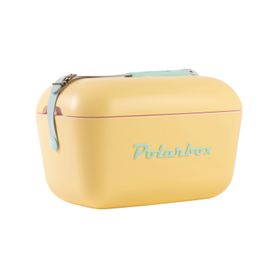 Picture of POLARBOX ORIGINAL LARGE 20L VINTAGE COOLERBOX in Yellow