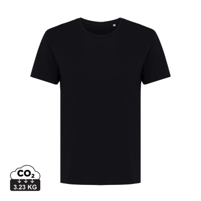 Picture of IQONIQ YALA LADIES RECYCLED COTTON TEE SHIRT in Black.