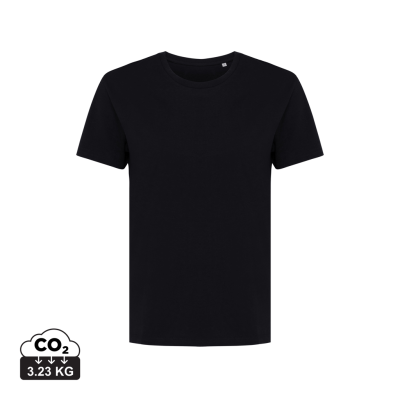 IQONIQ YALA LADIES RECYCLED COTTON TEE SHIRT in Black.