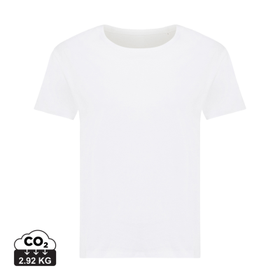 Picture of IQONIQ YALA LADIES RECYCLED COTTON TEE SHIRT in White.