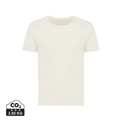 IQONIQ YALA LADIES RECYCLED COTTON TEE SHIRT in Natural Raw.