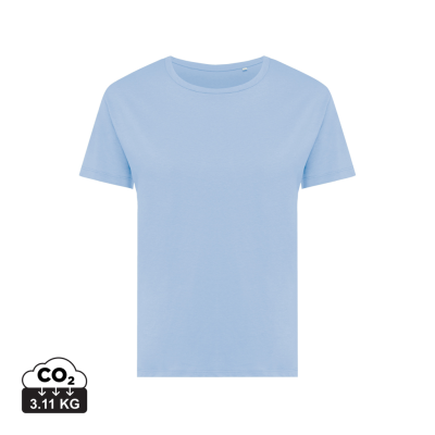 Picture of IQONIQ YALA LADIES RECYCLED COTTON TEE SHIRT in Light Blue