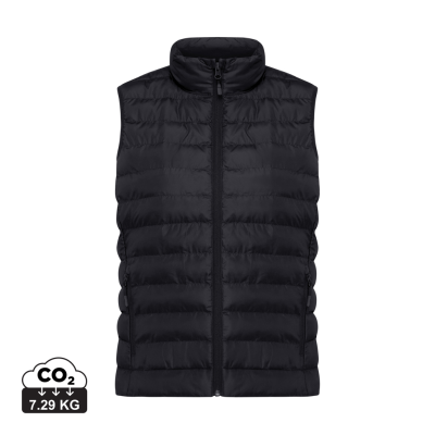 Picture of IQONIQ MERU LADIES RECYCLED POLYESTER BODYWARMER in Black.