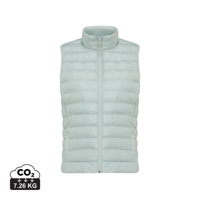 Picture of IQONIQ MERU LADIES RECYCLED POLYESTER BODYWARMER in Iceberg Green