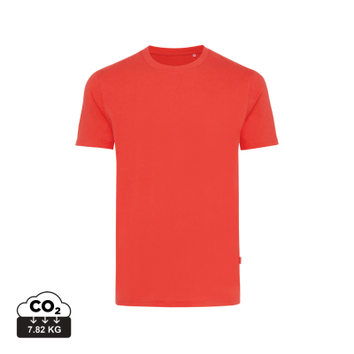 Picture of IQONIQ BRYCE RECYCLED COTTON TEE SHIRT in Luscious Red
