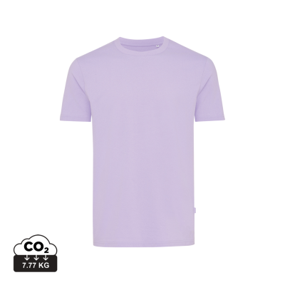 IQONIQ BRYCE RECYCLED COTTON TEE SHIRT in Lavender.