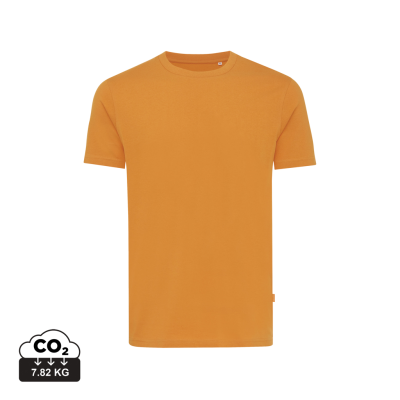 Picture of IQONIQ BRYCE RECYCLED COTTON TEE SHIRT in Sundial Orange