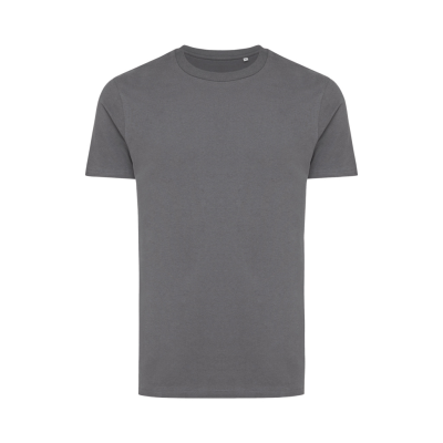 Picture of IQONIQ BRYCE RECYCLED COTTON TEE SHIRT in Anthracite.