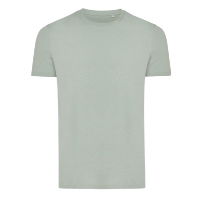 Picture of IQONIQ BRYCE RECYCLED COTTON TEE SHIRT in Iceberg Green.