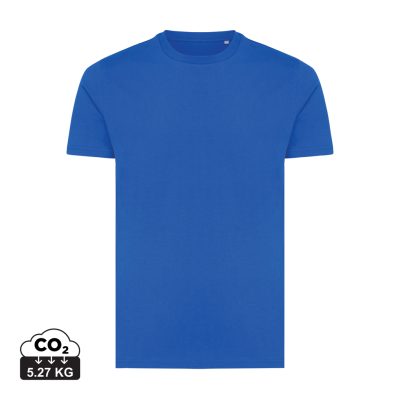 Picture of IQONIQ BRYCE RECYCLED COTTON TEE SHIRT in Royal Blue.
