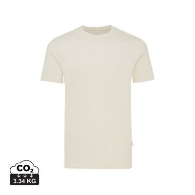 Picture of IQONIQ MANUEL RECYCLED COTTON TEE SHIRT UNDYED in Natural Raw.