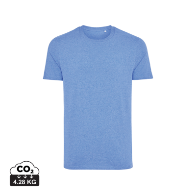 Picture of IQONIQ MANUEL RECYCLED COTTON TEE SHIRT UNDYED in Heather Blue