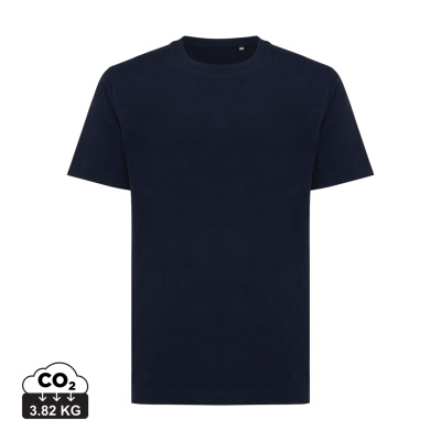 Picture of IQONIQ KAKADU RELAXED RECYCLED COTTON TEE SHIRT in Navy