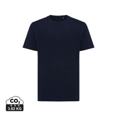 Picture of IQONIQ KAKADU RELAXED RECYCLED COTTON TEE SHIRT in Navy