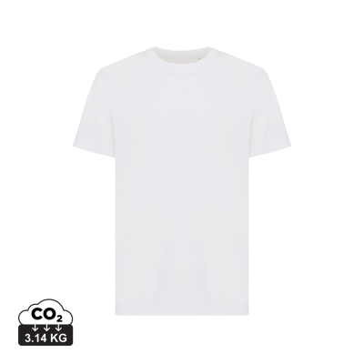 Picture of IQONIQ KAKADU RELAXED RECYCLED COTTON TEE SHIRT in White.