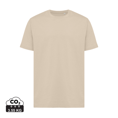 Picture of IQONIQ KAKADU RELAXED RECYCLED COTTON TEE SHIRT in Desert.