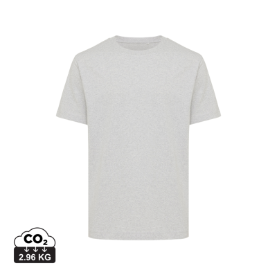 Picture of IQONIQ KAKADU RELAXED RECYCLED COTTON TEE SHIRT in Heather Grey