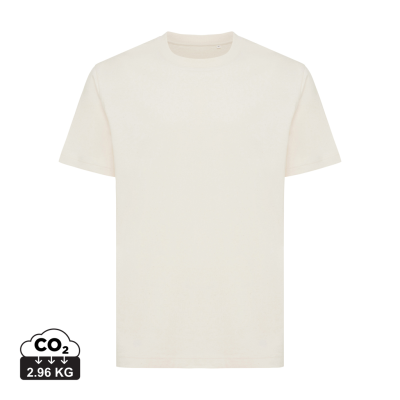 Picture of IQONIQ KAKADU RELAXED RECYCLED COTTON TEE SHIRT in Natural Raw.