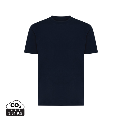 IQONIQ SIERRA LIGHTWEIGHT RECYCLED COTTON TEE SHIRT in Navy.