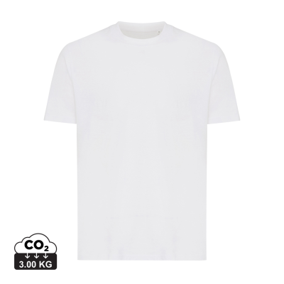 Picture of IQONIQ SIERRA LIGHTWEIGHT RECYCLED COTTON TEE SHIRT in White.