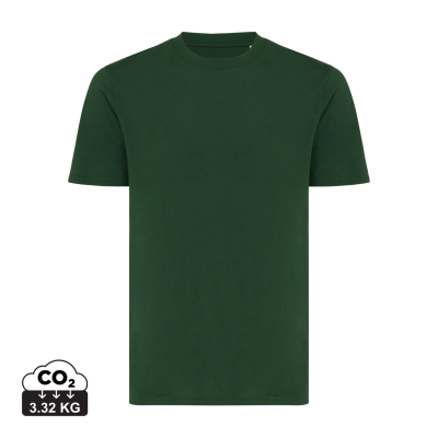 Picture of IQONIQ SIERRA LIGHTWEIGHT RECYCLED COTTON TEE SHIRT in Forest Green.
