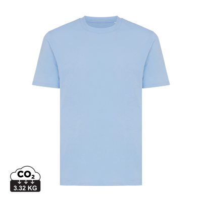 Picture of IQONIQ SIERRA LIGHTWEIGHT RECYCLED COTTON TEE SHIRT in Light Blue.