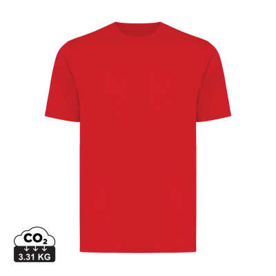 Picture of IQONIQ SIERRA LIGHTWEIGHT RECYCLED COTTON TEE SHIRT in Red.
