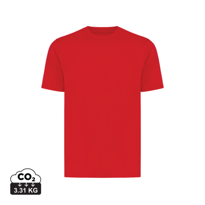 Picture of IQONIQ SIERRA LIGHTWEIGHT RECYCLED COTTON TEE SHIRT in Red.