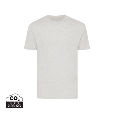 Picture of IQONIQ SIERRA LIGHTWEIGHT RECYCLED COTTON TEE SHIRT in Light Heather Grey.