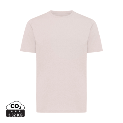Picture of IQONIQ SIERRA LIGHTWEIGHT RECYCLED COTTON TEE SHIRT in Cloud Pink.