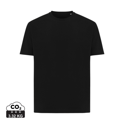 Picture of IQONIQ TEIDE RECYCLED COTTON TEE SHIRT in Black.