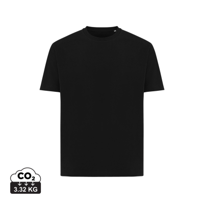 Picture of IQONIQ TEIDE RECYCLED COTTON TEE SHIRT in Black.