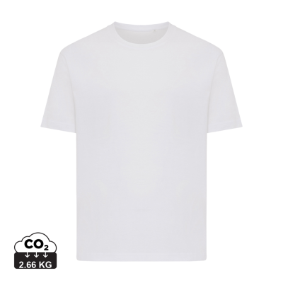 Picture of IQONIQ TEIDE RECYCLED COTTON TEE SHIRT in White.