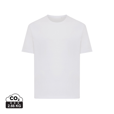 IQONIQ TEIDE RECYCLED COTTON TEE SHIRT in White.