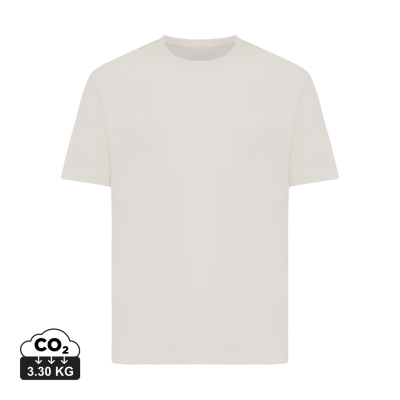 IQONIQ TEIDE RECYCLED COTTON TEE SHIRT in Ivory White.