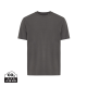 Picture of IQONIQ NIKKO HEAVYWEIGHT RECYCLED COTTON TEE SHIRT in Anthracite Grey