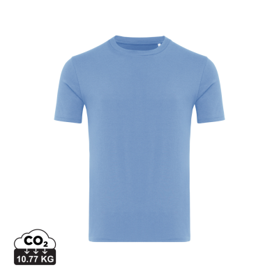 Picture of IQONIQ BRETT RECYCLED COTTON TEE SHIRT in Moon Blue