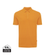 Picture of IQONIQ YOSEMITE RECYCLED COTTON PIQUE POLO in Sundial Orange