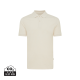 Picture of IQONIQ YOSEMITE RECYCLED COTTON PIQUE POLO in Natural Raw