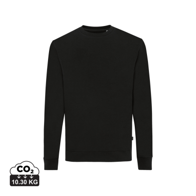 Picture of IQONIQ ZION RECYCLED COTTON CREW NECK in Black